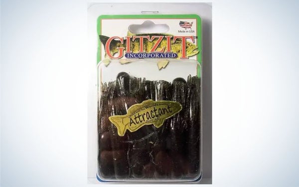 Tournament Series Gitzit is the best soft plastic bait for small pond.