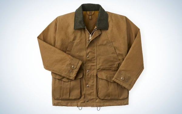 Filson Tin Cloth Field Jacket is the best upland hunting jacket.