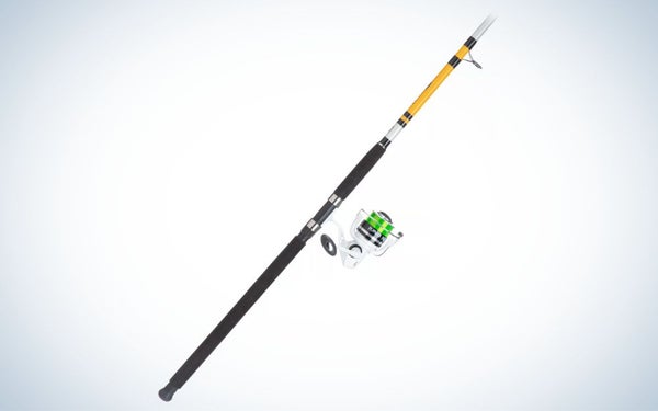 Bass Pro Shops King Kat Rod and Reel Spinning Combo is the best spinning combo.