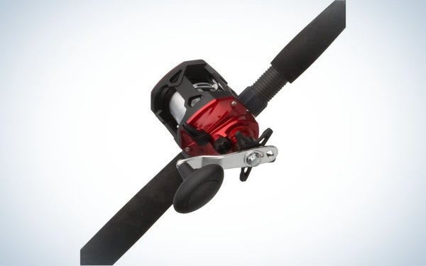 Berkley 6’6” Big Game Conventional Fishing Rod and Reel Conventional Combo is the best for the budget.