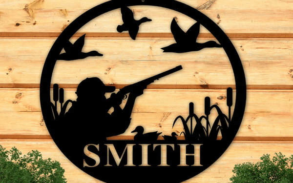 Duck Hunting Sign
