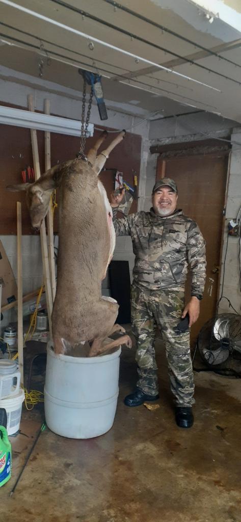 Guzman butchered the doe himself and submitted tissues samples to the IDNR for CWD testing. 