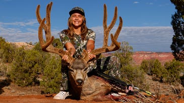 World Record Mule Deer? 12-Year-Old’s Gross-217-Inch Typical Buck May Be the Biggest Ever Taken by a Female Archer