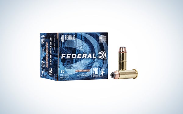 Federal Power-Shok Ammunition 41 Remington Magnum 210 Grain Jacketed Hollow Point