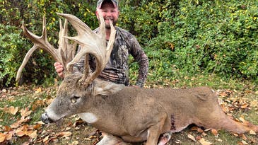 Ohio Hunter Tags Crazy Local Legend, 228-Inch Buck With Antler Growing Out of His Eye