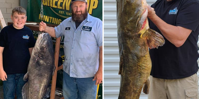 Bowfishermen Arrow a Pair Virginia State-Record Catfish