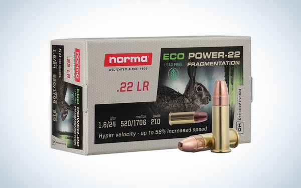 24-grain ECO-Power 22 LR load from Norma
