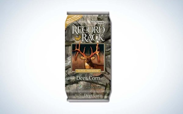 Record Rack Deer Corn