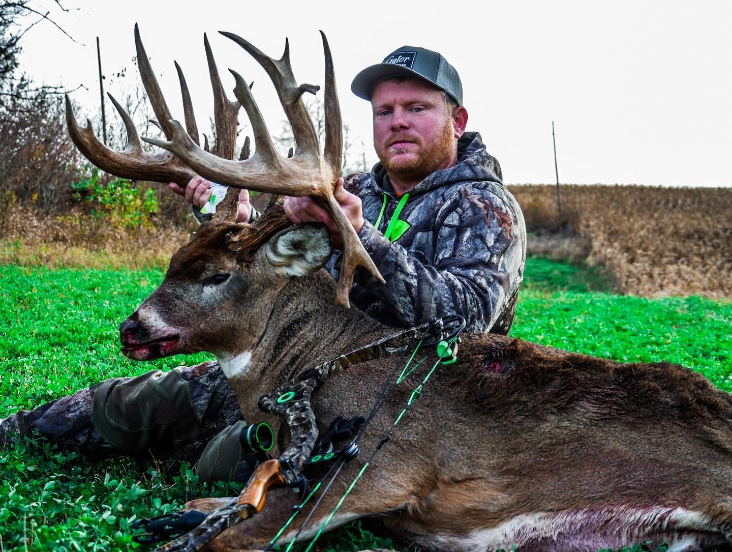 photo of huge Iowa buck