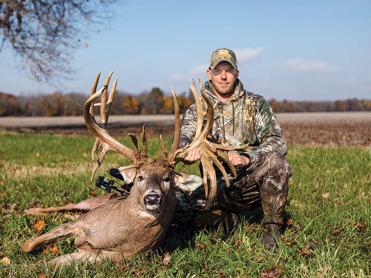 The world record whitetail buck from Illinois.