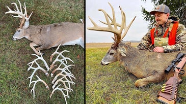 Indiana Hunter Takes 192-Inch Whitetail After Finding 6 Years’ Worth of the Buck’s Sheds