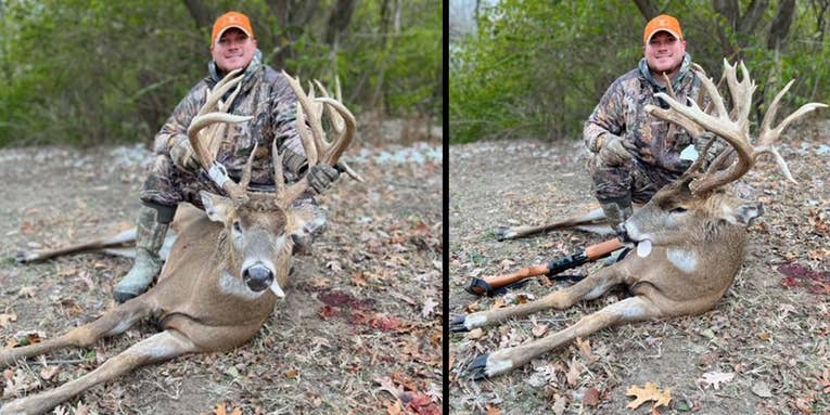 Illinois Hunter Tags Monster 23-Point Nontypical Whitetail Buck