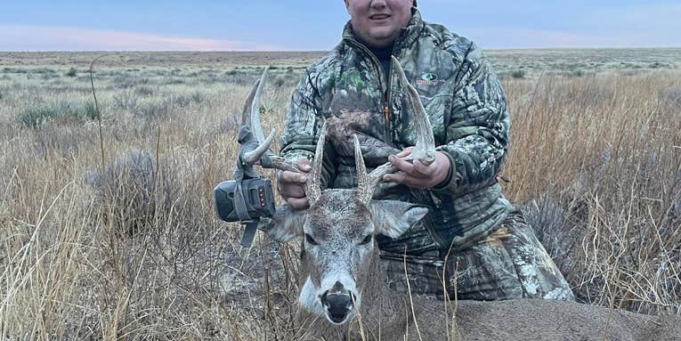 Kansas Hunter Shoots Deer That Took His Trail Camera
