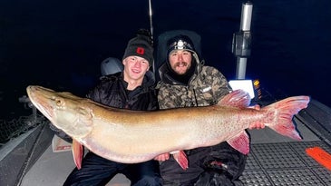 16-Year-Old's First Muskie is a 54.75-Inch Monster