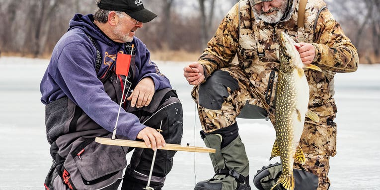 Flying the Flag: The Case for Ice Fishing With Tip-Ups