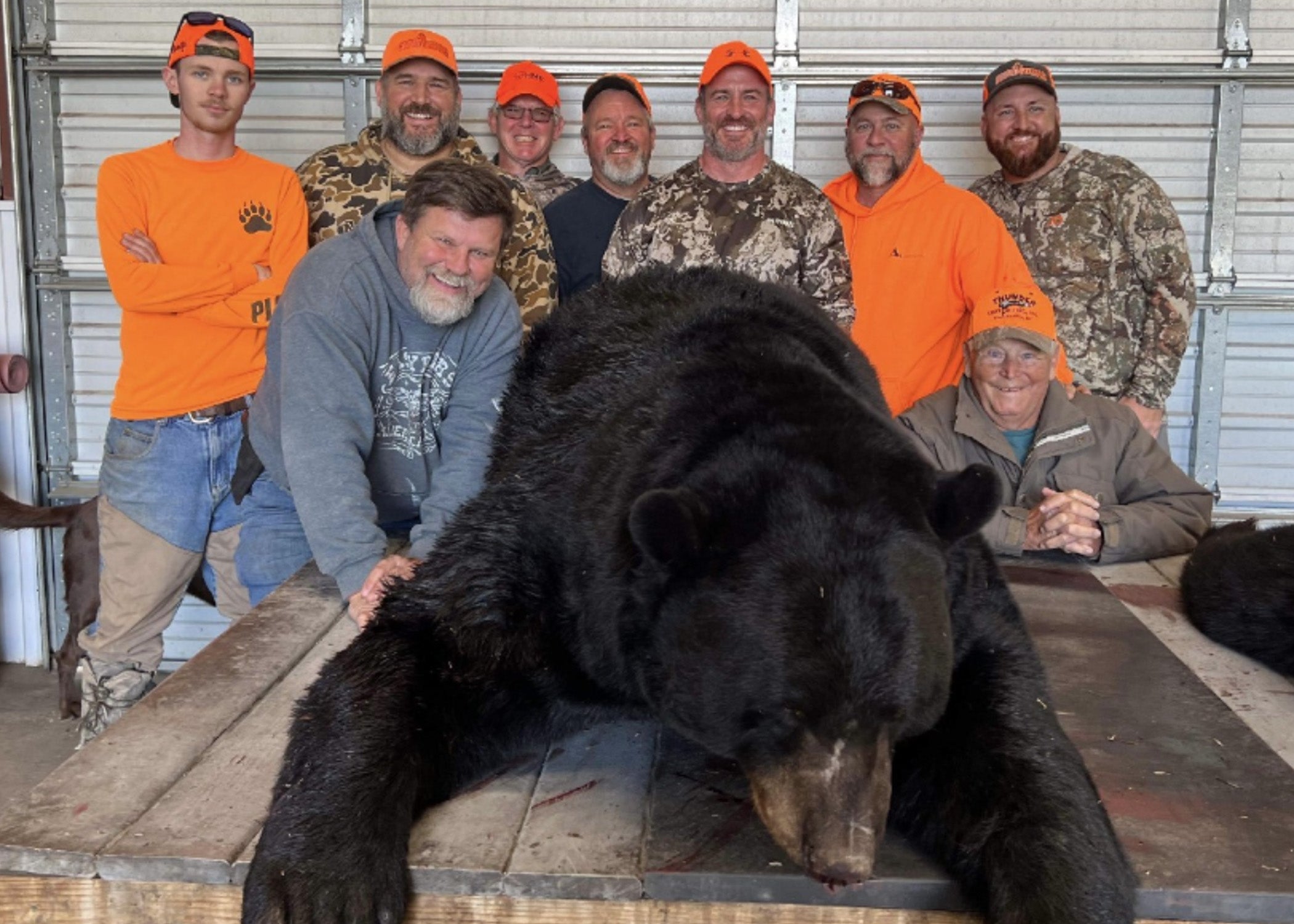 717-pounds black bear