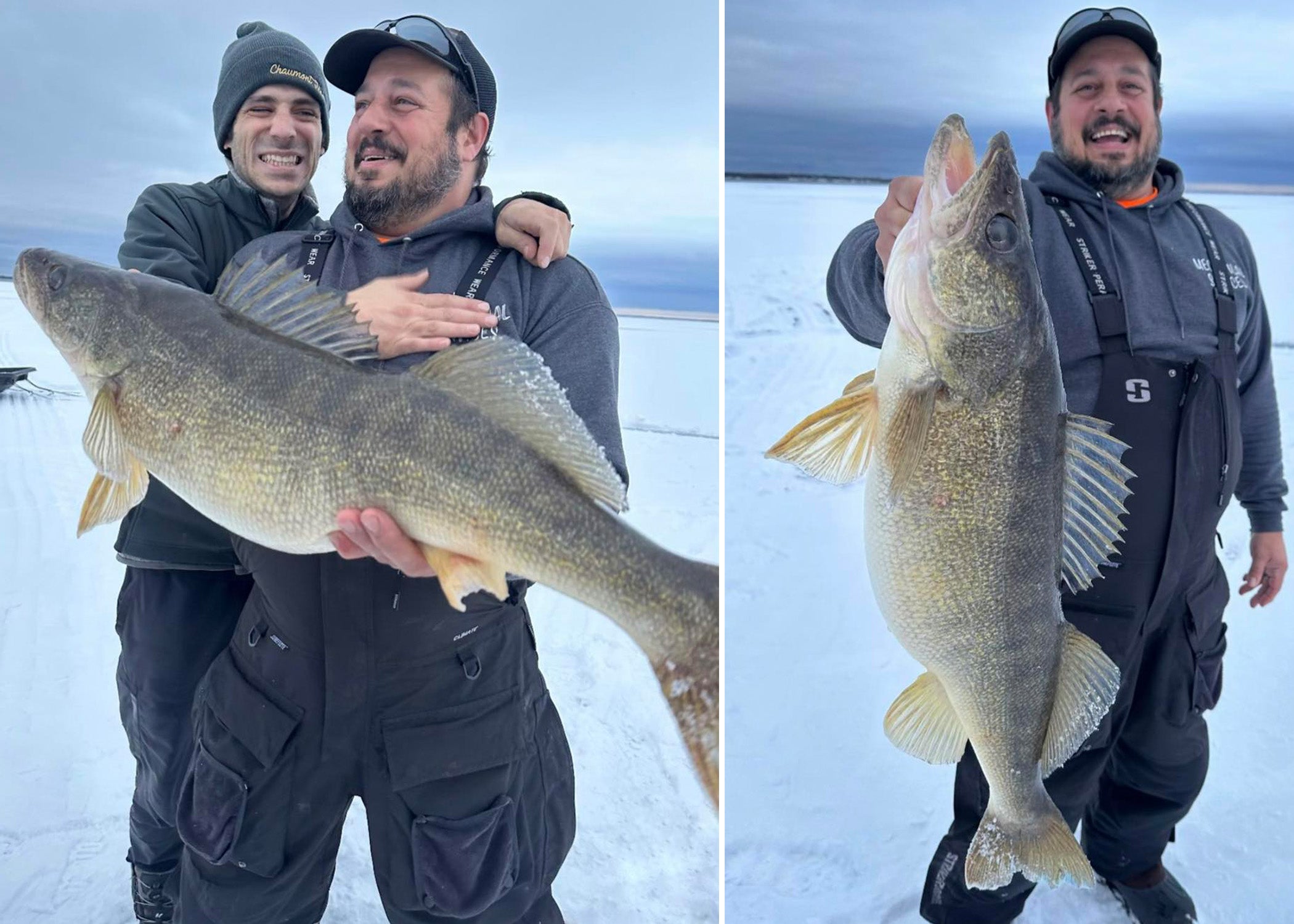 Ice Fisherman Lands Massive 16-pound Walleye in NY