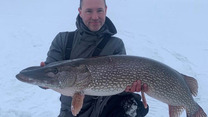 Wisconsin Ice Angler’s Massive Northern Pike is a New Minnesota State Record