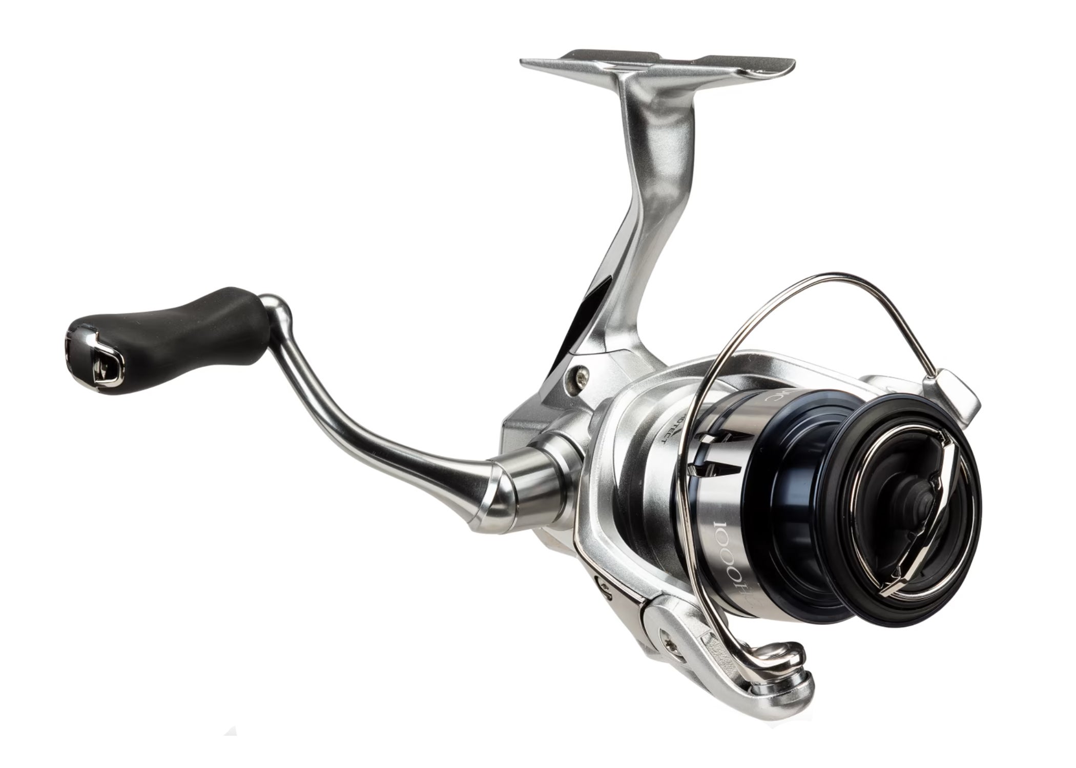 photo of reel for spin fishing for trout