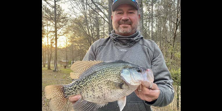 Georgia Angler Catches Monster 3-Pound, 11-Ounce Black Crappie
