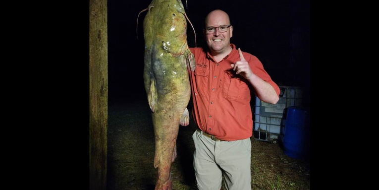Crappie Fisherman Lands Record-Breaking 70-lb. Catfish on 6-lb. Line