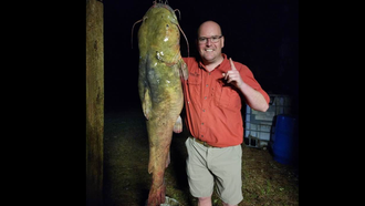 Crappie Fisherman Lands Record-Breaking 70-lb. Catfish on 6-lb. Line