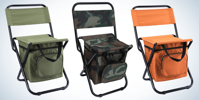 This Popular Fishing Chair Has a Built-In Cooler—And It’s On Sale For Just $30 Right Now