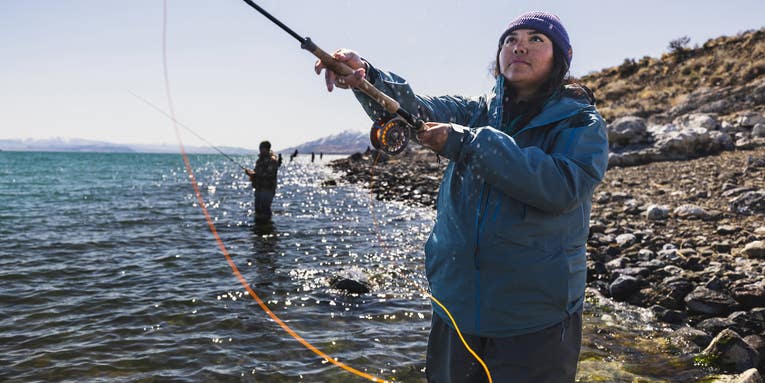 Meet Autumn Harry, the First Indigenous Female Fly-Fishing Guide for Pyramid Lake’s Giant Cutthroat Trout