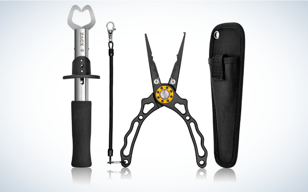 Zacx Fishing Pliers and Fish Gripper Set