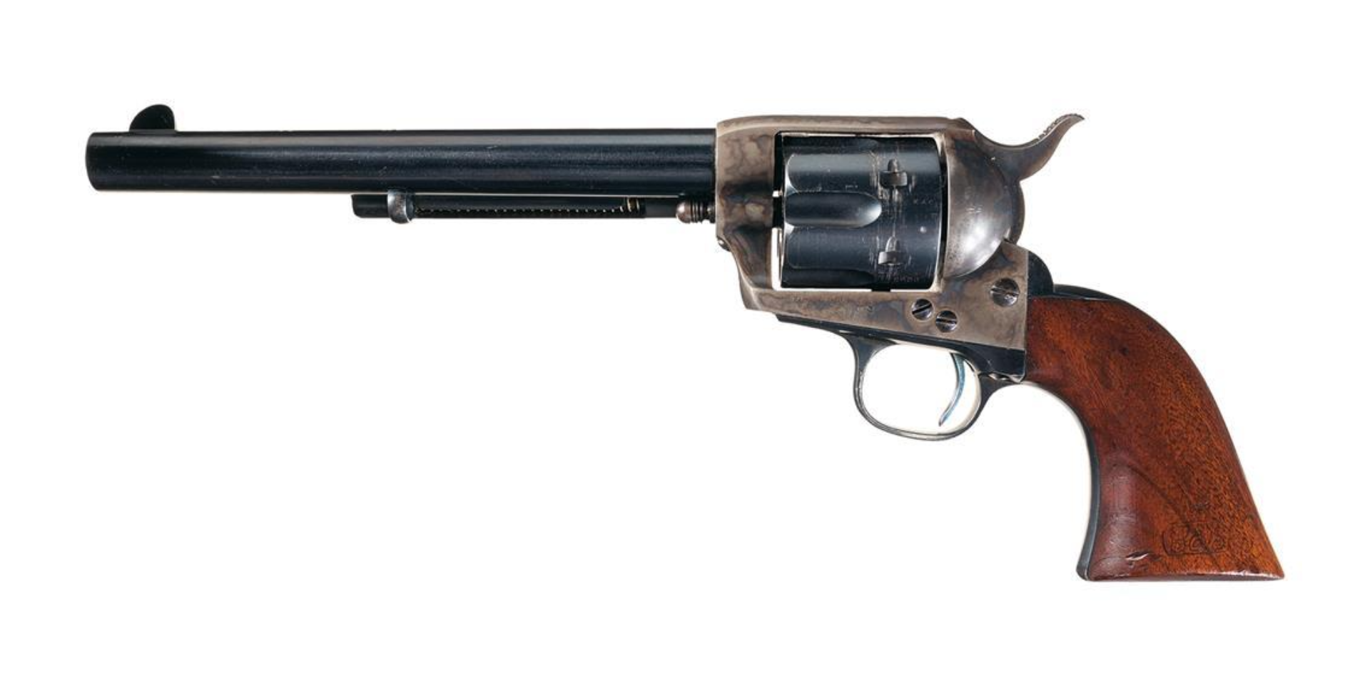Guns in movies: Colt Single Action Army in 45 LC.