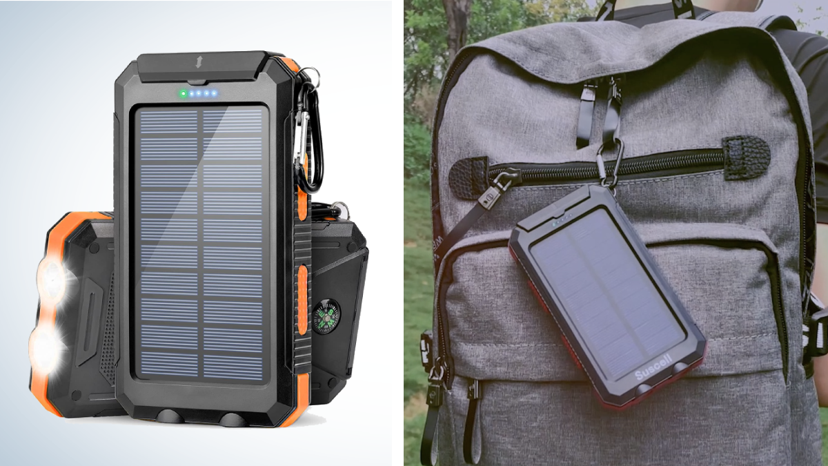 Suscell Portable Solar Charger Power Bank