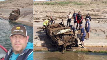 Kansas Angler Locates Stolen Jeep with His Fish Finder