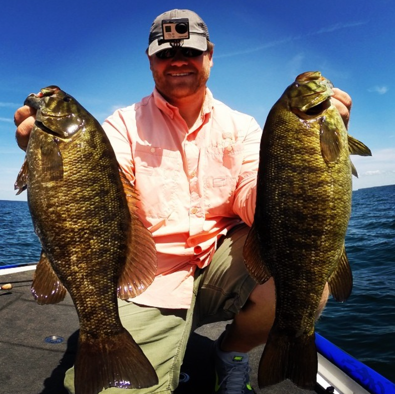 photo of two big smallies