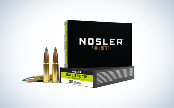 Nosler Ballistic Tip 300 blackout ammo