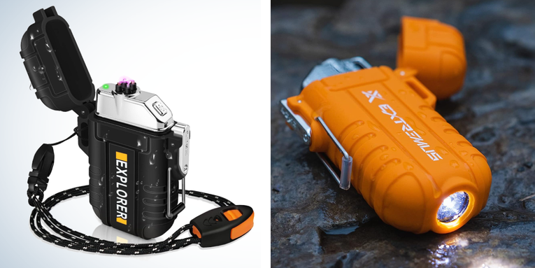 This Rechargeable Camping Lighter Is Completely Waterproof—And It’s Only $11 Right Now