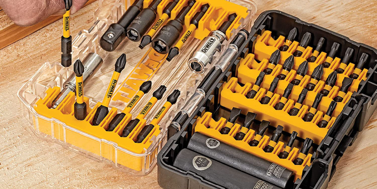 This DeWalt Bit Set Has Every Size You Could Need—And It’s Under $20 Right Now