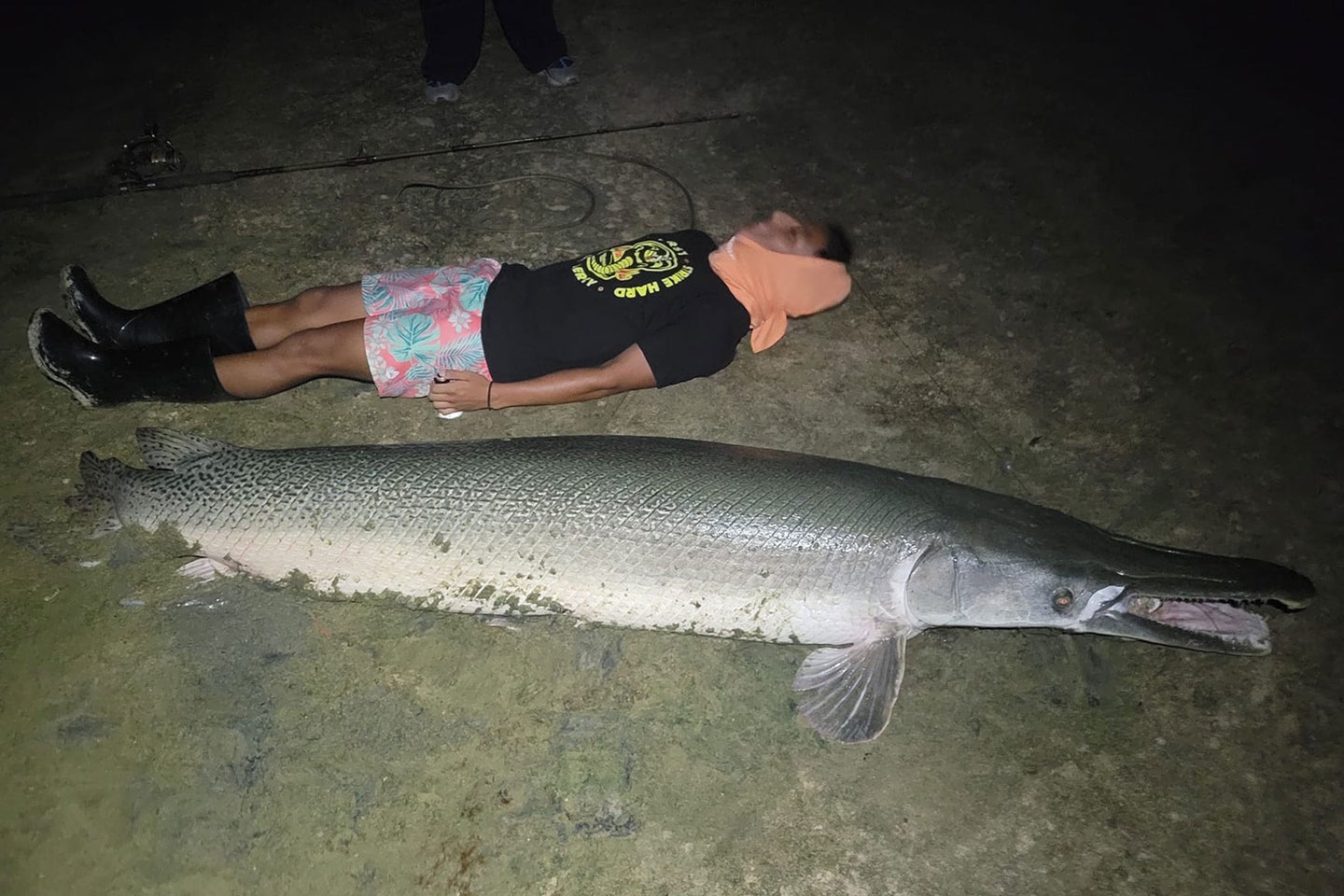 The largest alligator gar ever taken from Texas waters was caught with trotline and weighed more than 300 pounds. 