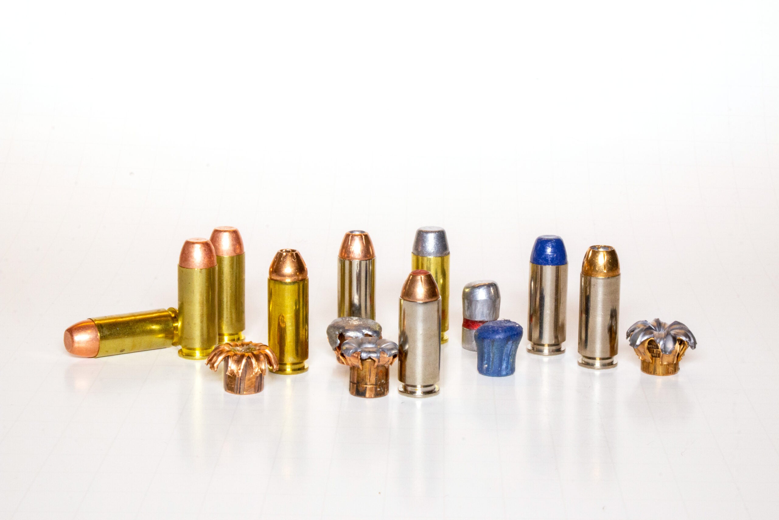 The testing lineup for the best 10mm ammo.