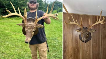 Buck Killed in 1971 Set to Become New Virginia State Record “Semi-Irregular” Whitetail