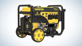 Champion 9,375W/7,500W Generator with Remote Start and Wheel Kit