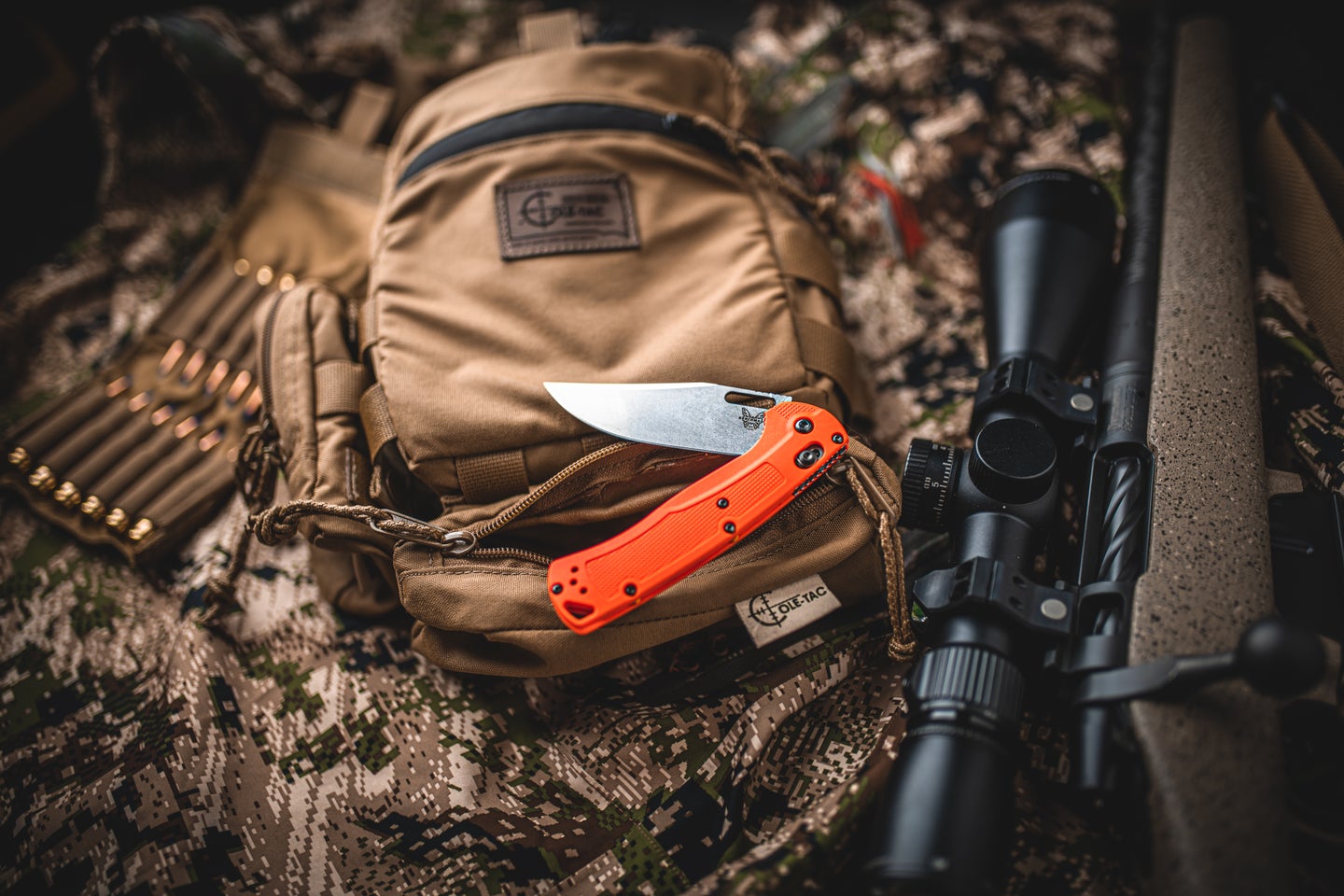 The Benchmade Taggedout is one of the versatile hunting knives on the market. 