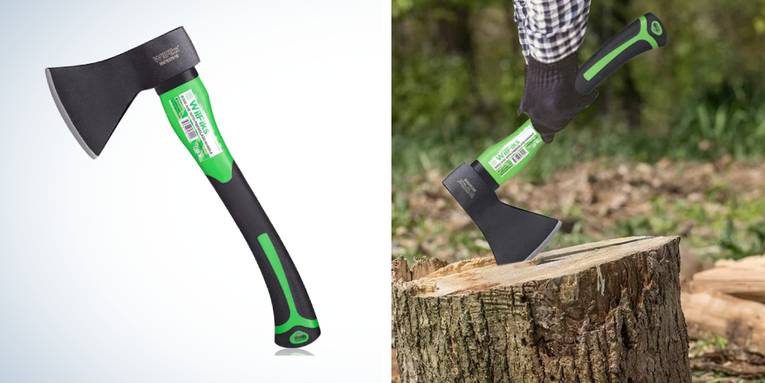 This Fiberglass Camping Axe Stays Sharper For Longer—And It’s Only $15 Right Now