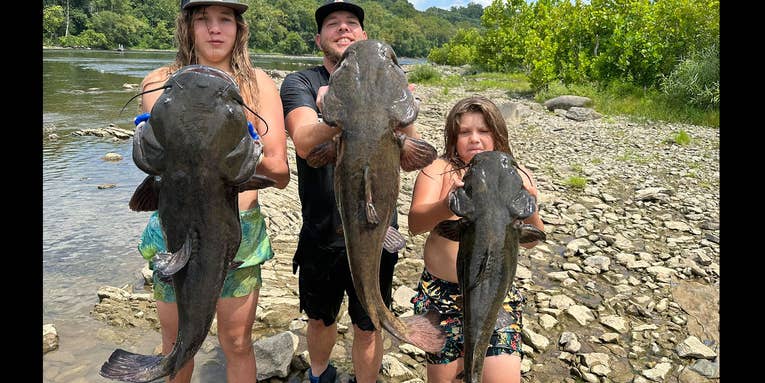 Oklahoma Family Completes Epic Quest to Noodle Catfish in Every Legal State