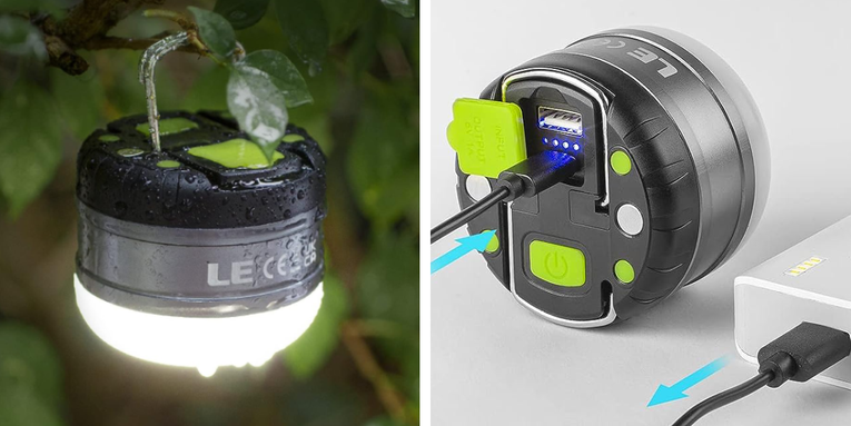 This Mini Camping Lantern Has a Built-In Power Bank—And It’s Only $25 Right Now
