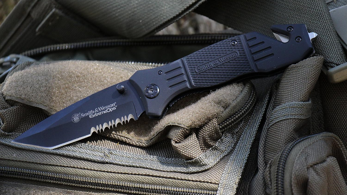 Smith & Wesson Extreme Ops Pocket Knife