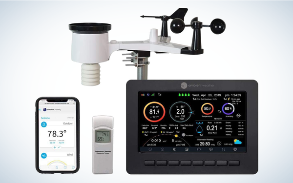Best Home Weather Stations: Ambient Weather WS-2000 Smart Weather Station