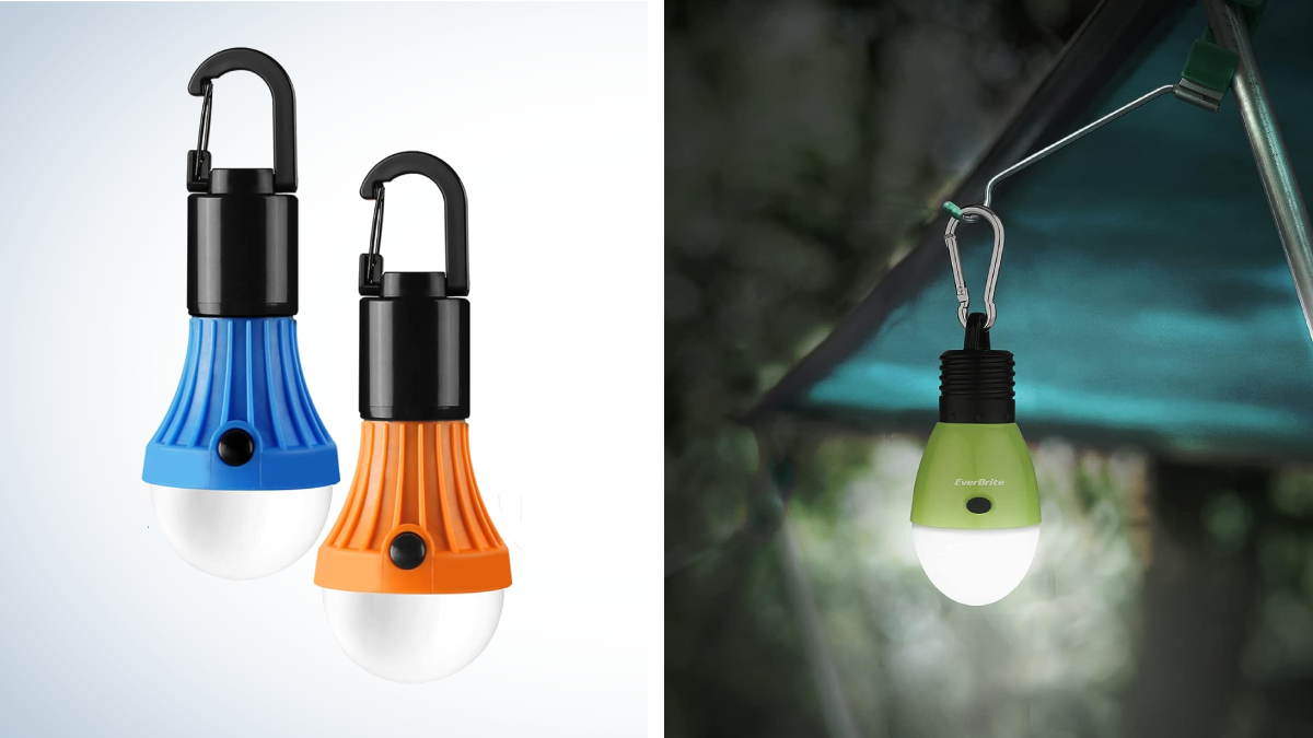 These Portable Camping Lights Are Surprisingly Bright—And They're Only $13  Right Now