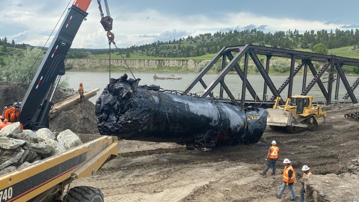 Montana Warns Anglers Not to Eat Trout After a Train Carrying Molten Asphalt Derailed into the Yellowstone River