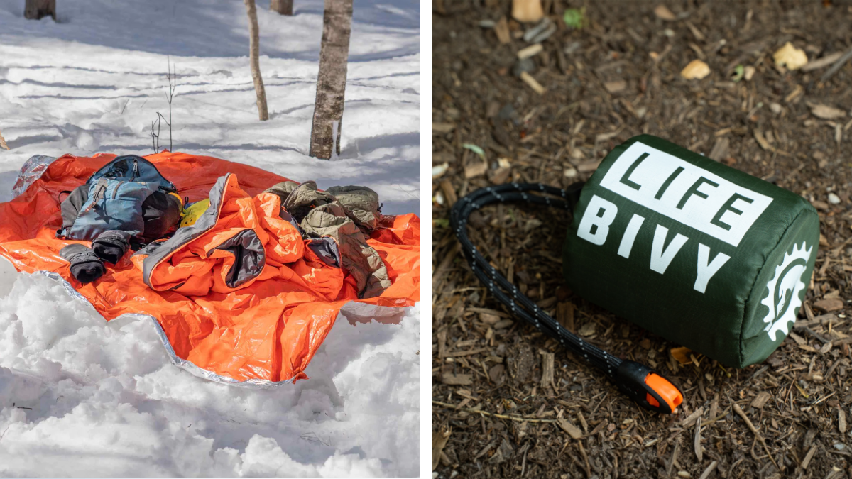 Go Time Gear Life Bivy Emergency Sleeping Bag and Blanket