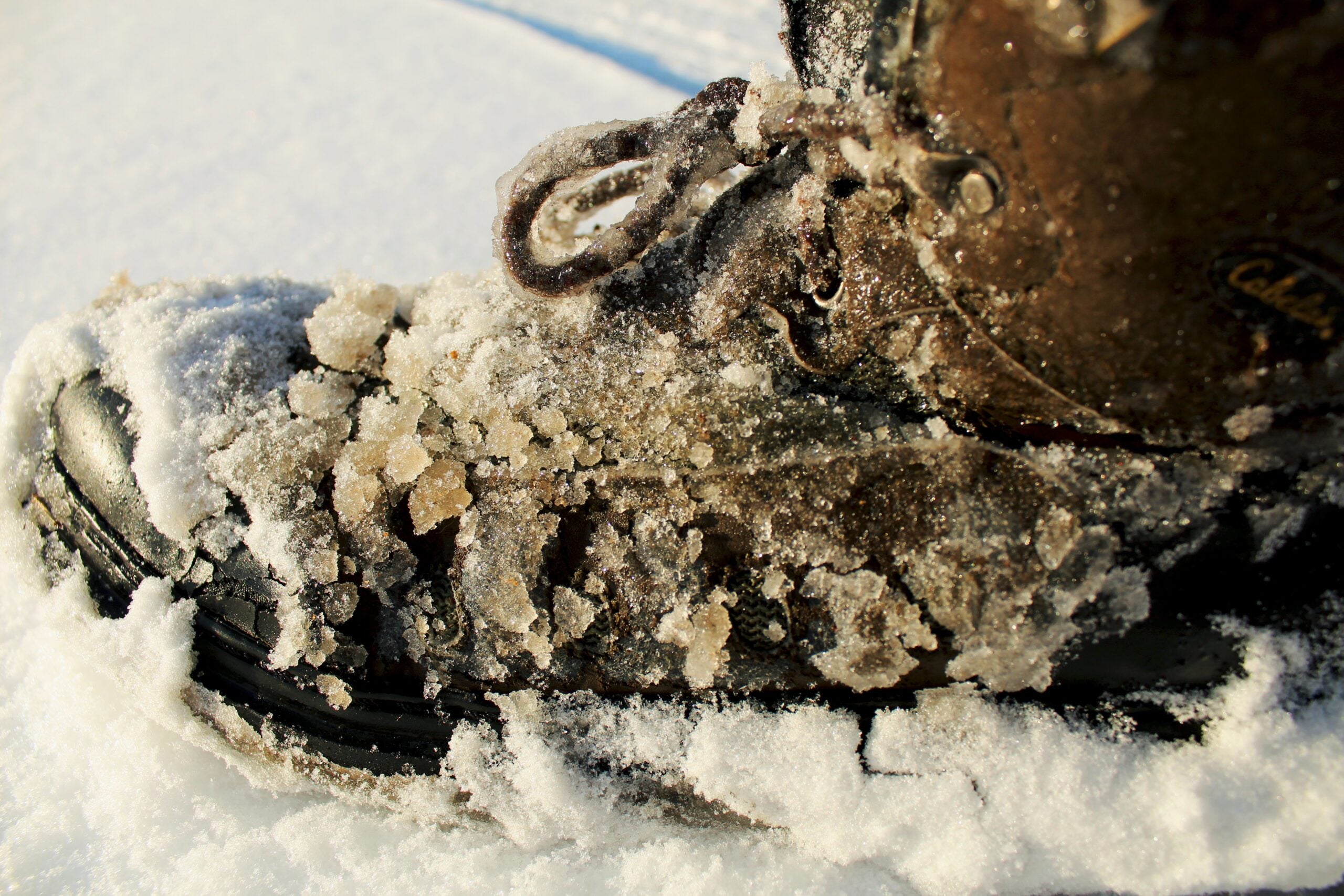 We tested some of the wading boots in sub-zero temperatures on icy rivers.